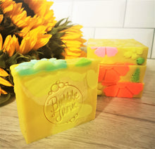 Load image into Gallery viewer, Flower Fields Cold Process Soap